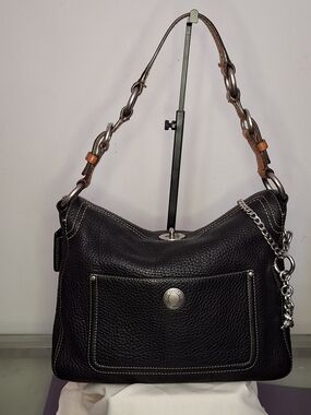 Coach Chelsea Pebbled Leather Shoulder Bag